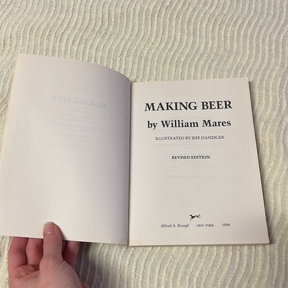 Making Beer Revised Edition paperback book by William Mares - Picture 4 of 10